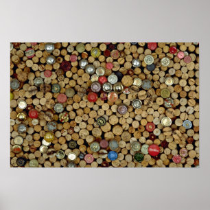 Picture of Wine corks Poster