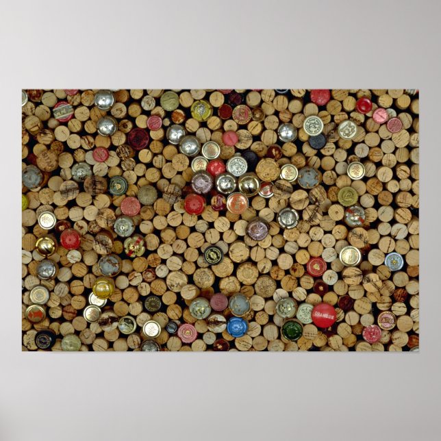 Picture of Wine corks Poster (Front)