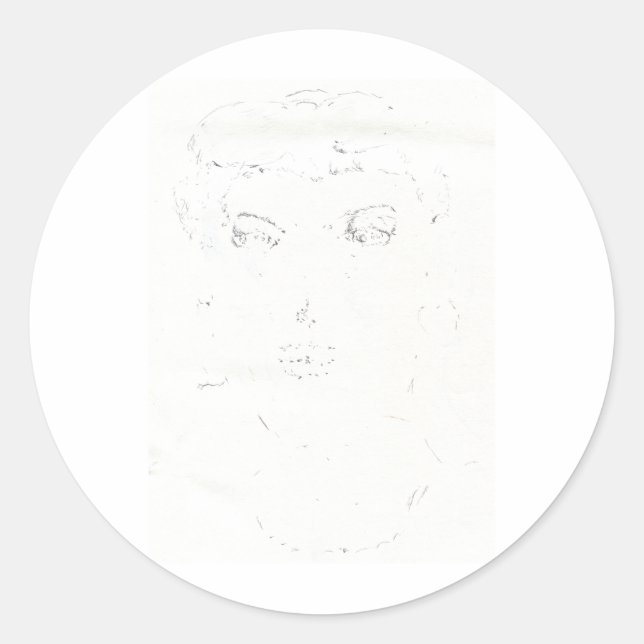 Picture Perfect Classic Round Sticker (Front)