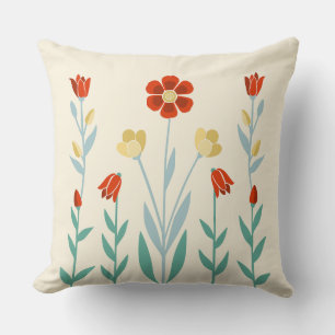 Picture Perfect Garden Cream Cushion