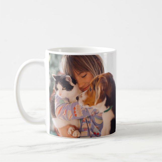 Picture Perfect Grandchildren Photo Mug (Left)