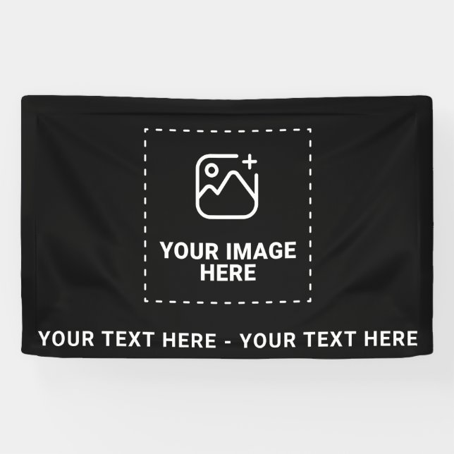 Picture Plus Wording Banner (Horizontal)
