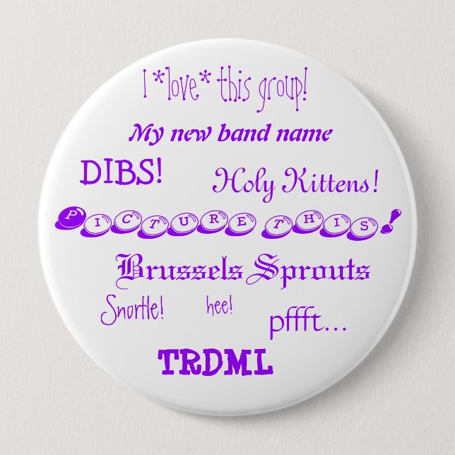 Picture this! button (Front)