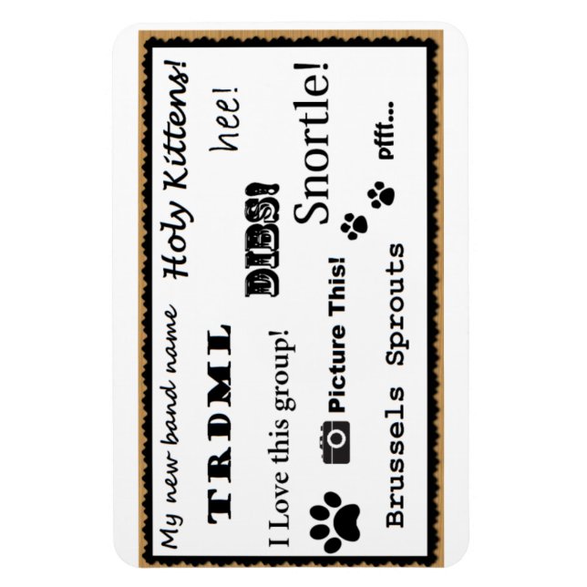 Picture this! magnet (Vertical)