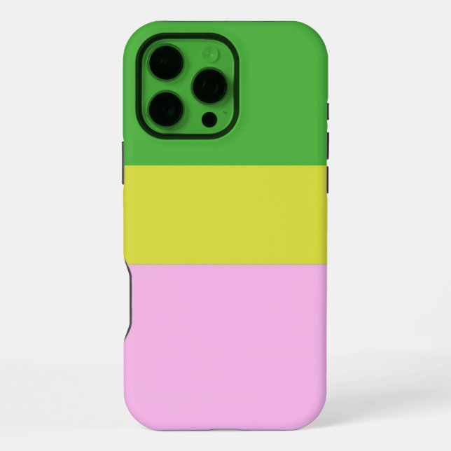 picture three colours art iPhone case (Back)