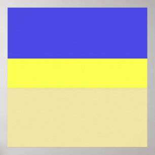 picture three colours poster