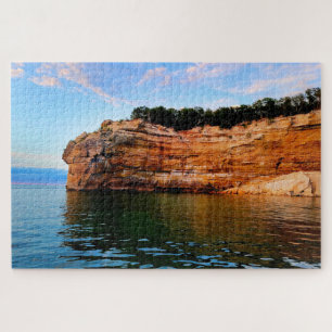 Pictured Rocks Lake Superior National Shoreline Jigsaw Puzzle