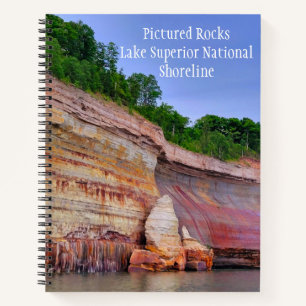 Pictured Rocks Lake Superior National Shoreline No Notebook