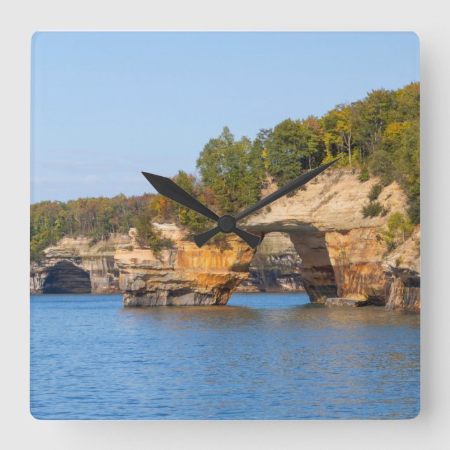Pictured Rocks Lakeshore Clock (Front)