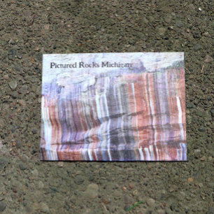 Pictured Rocks Michigan National Lakeshore Postcard