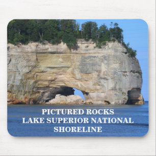 Pictured Rocks Mouse Pad