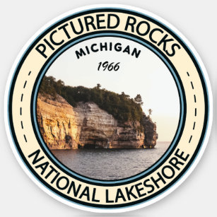Pictured Rocks National Lakeshore Michigan Badge
