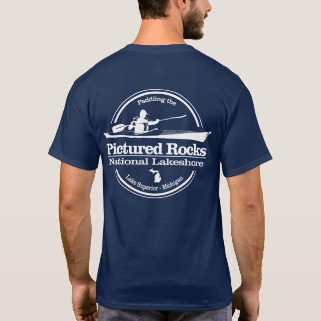 Pictured Rocks NLS (SK) T-Shirt (Back)