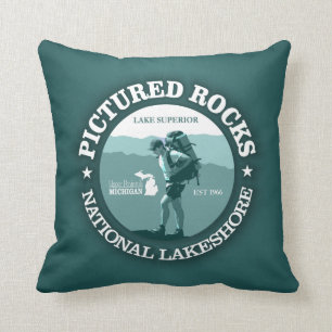 Pictured Rocks NP Cushion
