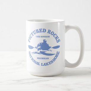Pictured Rocks (rd) Coffee Mug