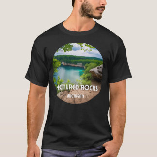 Pictured Rocks   T-Shirt