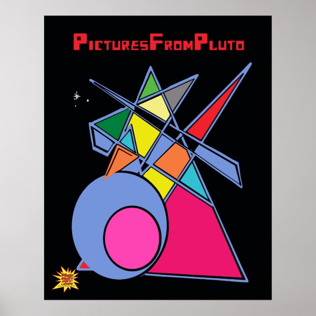 Pictures from Pluto Poster (Front)