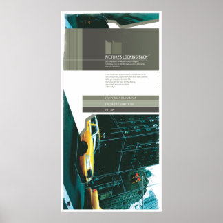 PICTURES LOOKING BACK (Leinwand) Poster