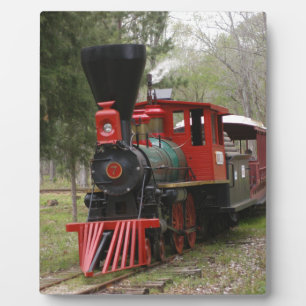 Pictures of locomotive trains plaque
