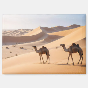 Picturesque Landscape Desert Sand Nature Tranquil Magnet