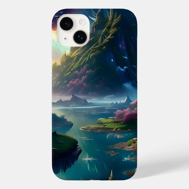 Picturesque Landscape Four Case-Mate iPhone Case (Back)