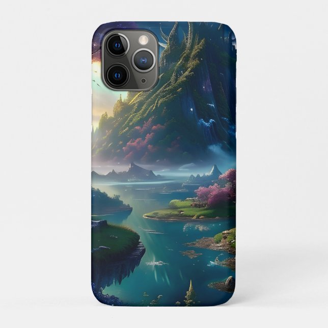 Picturesque Landscape Four Case-Mate iPhone Case (Back)