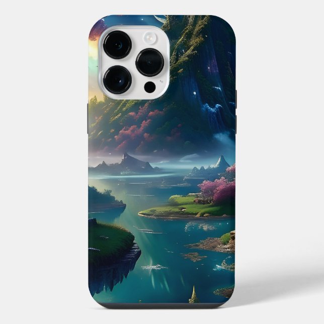 Picturesque Landscape Four iPhone Case (Back)