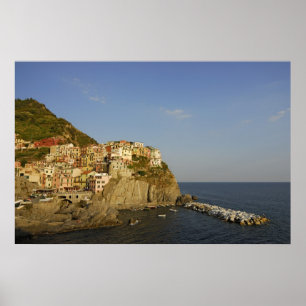 Picturesque Manarola, Cinque Terre, Italy Poster