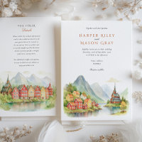 Picturesque Norwegian Fjord Wedding