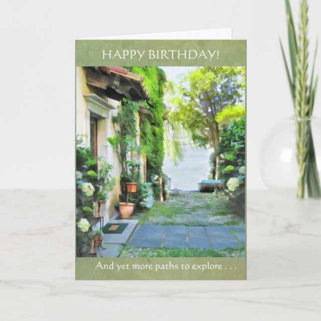 PICTURESQUE PATH TO EXPLORE CARD (Front)