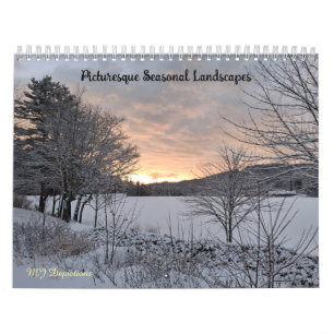 Picturesque Seasonal Landscapes Calendar