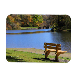 Picturesque Twin Lakes ANF Souvenir Magnet