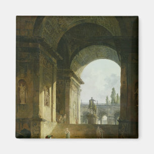 Picturesque View of the Capitol Magnet