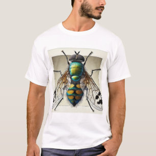 Picturewinged fly 100924IREF213 - Watercolor T-Shirt