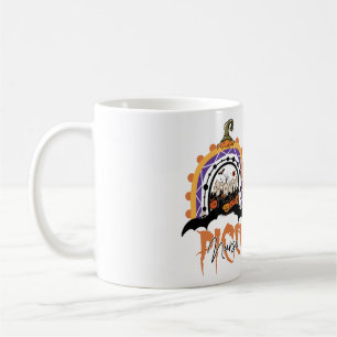 PICU Nurse Halloween Pumpkin Rainbow Pediatric Coffee Mug