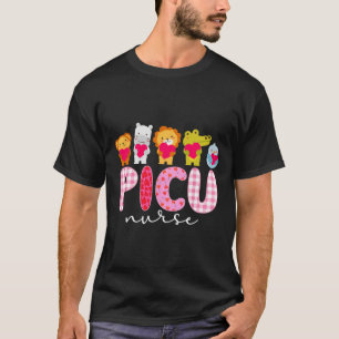 Picu Nurse Valentine Pediatric Icu Nurse Valentine T-Shirt