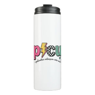 PICU Paediatrics Intensive Care Unit Nurse Shirt_1 Thermal Tumbler