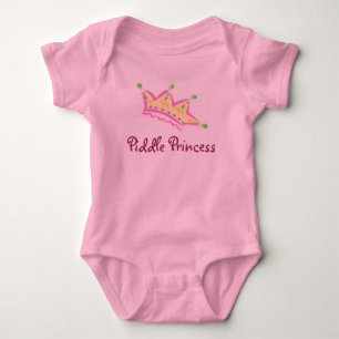 Piddle Princess Crown, Piddle Princess Baby Bodysuit