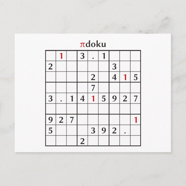 pidoku postcard (Front)