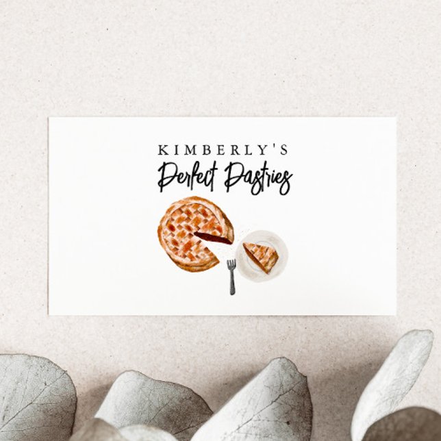 Pie Bakery Business Card (Creator Uploaded)