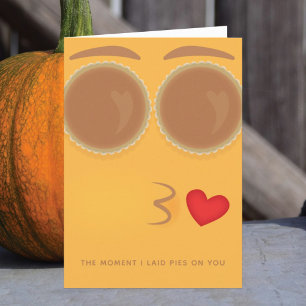 Pie Eyed Kisses Holiday Card