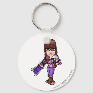 Pie Faerieland Staff Player Key Ring