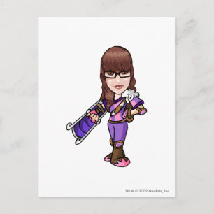 Pie Faerieland Staff Player Postcard