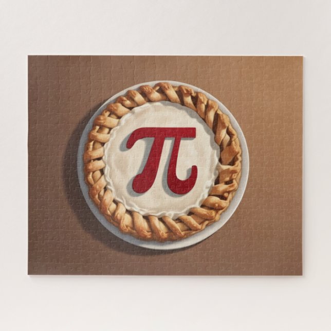 Pie for Pi Day Jigsaw Puzzle (Horizontal)