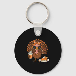 Pie For Two Please Thanksgiving Pregnancy Announce Key Ring