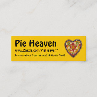 Pie Heaven Profile Card
