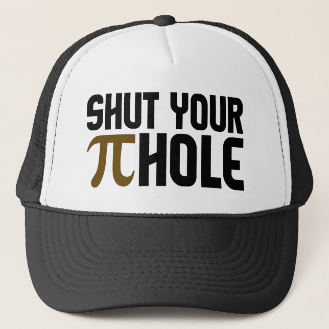 "PIE HOLE" hat (Front)
