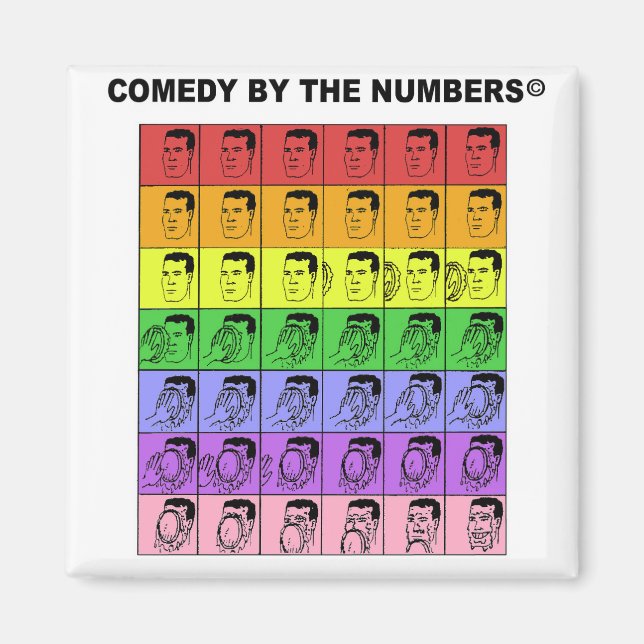 Pie In The Face - MAGNET (Front)