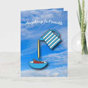 Pie In The Sky - Anything Is Possible Holiday Card