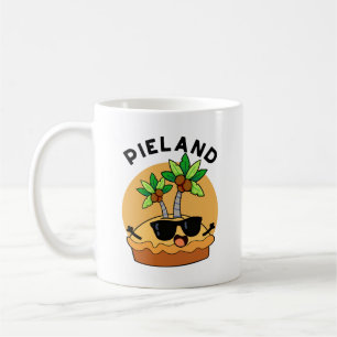 Pie-land Funny Island Pun  Coffee Mug